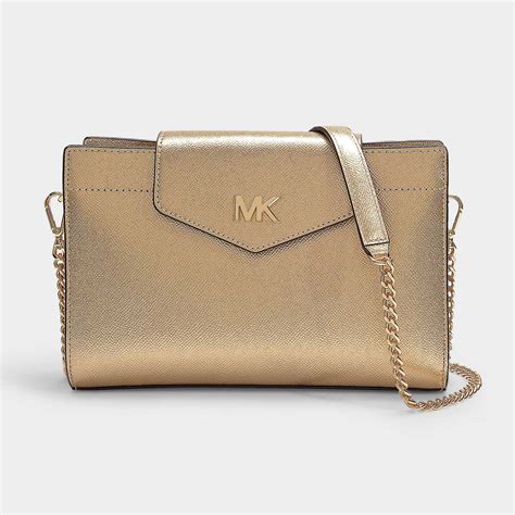 michael kors metallic gold purse|michael kors linen with gold.